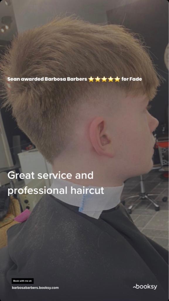 Picture of Review there was great service and professional haircut